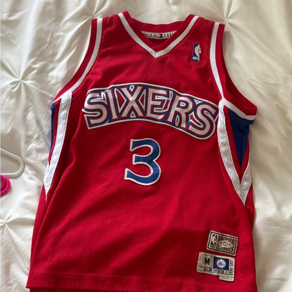 NBA Red Sixers Kids #3 Allen iverson
